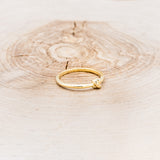 DAINTY STACKABLE KNOT RING - 14K YELLOW GOLD - SIZE 7