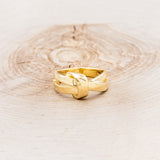 14K SOLID GOLD KNOT RING