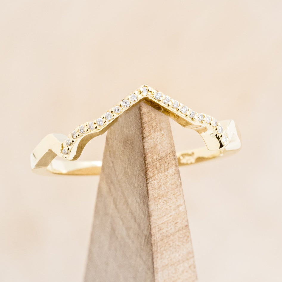 "LUCY IN THE SKY" 14K GOLD TRACER WITH DIAMOND ACCENTS-7