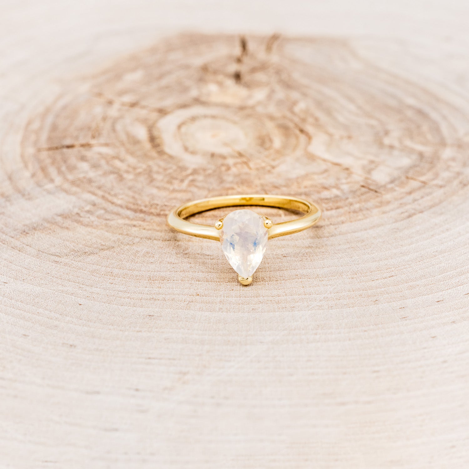 SOLITAIRE PEAR MOONSTONE ENGAGEMENT RING-4