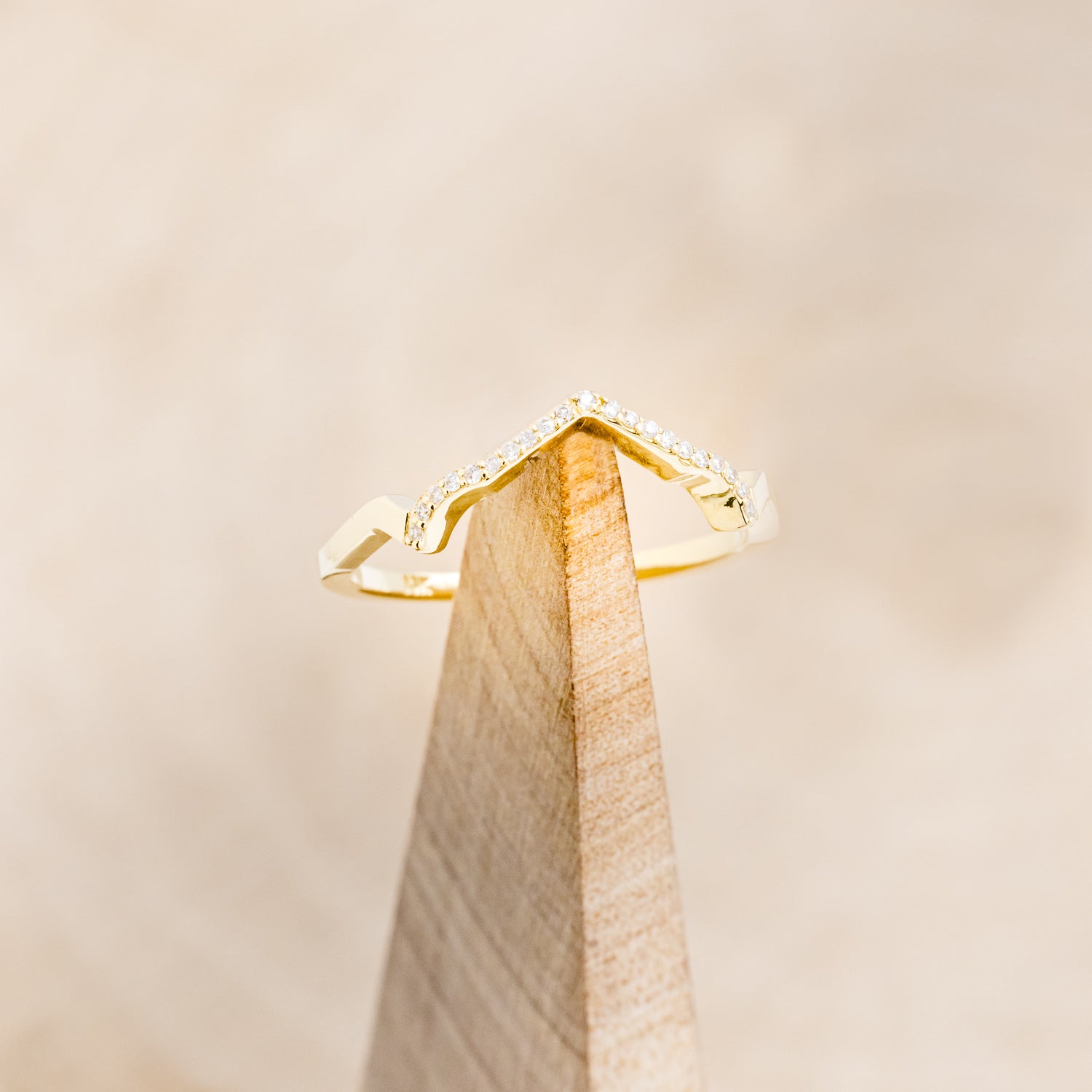 "LUCY IN THE SKY" - ROUND CUT ENGAGEMENT RING WITH DIAMOND ACCENTS & FIRE AND ICE OPAL INLAYS-7