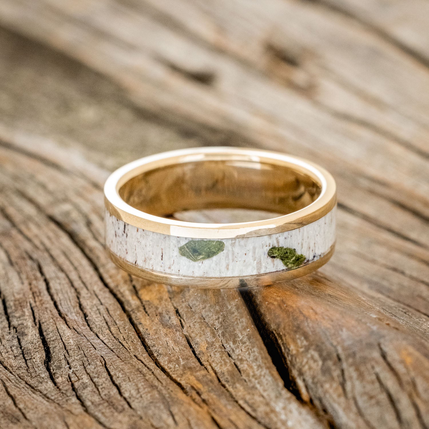 "RAINIER" - MOSS & ANTLER WEDDING BAND-12