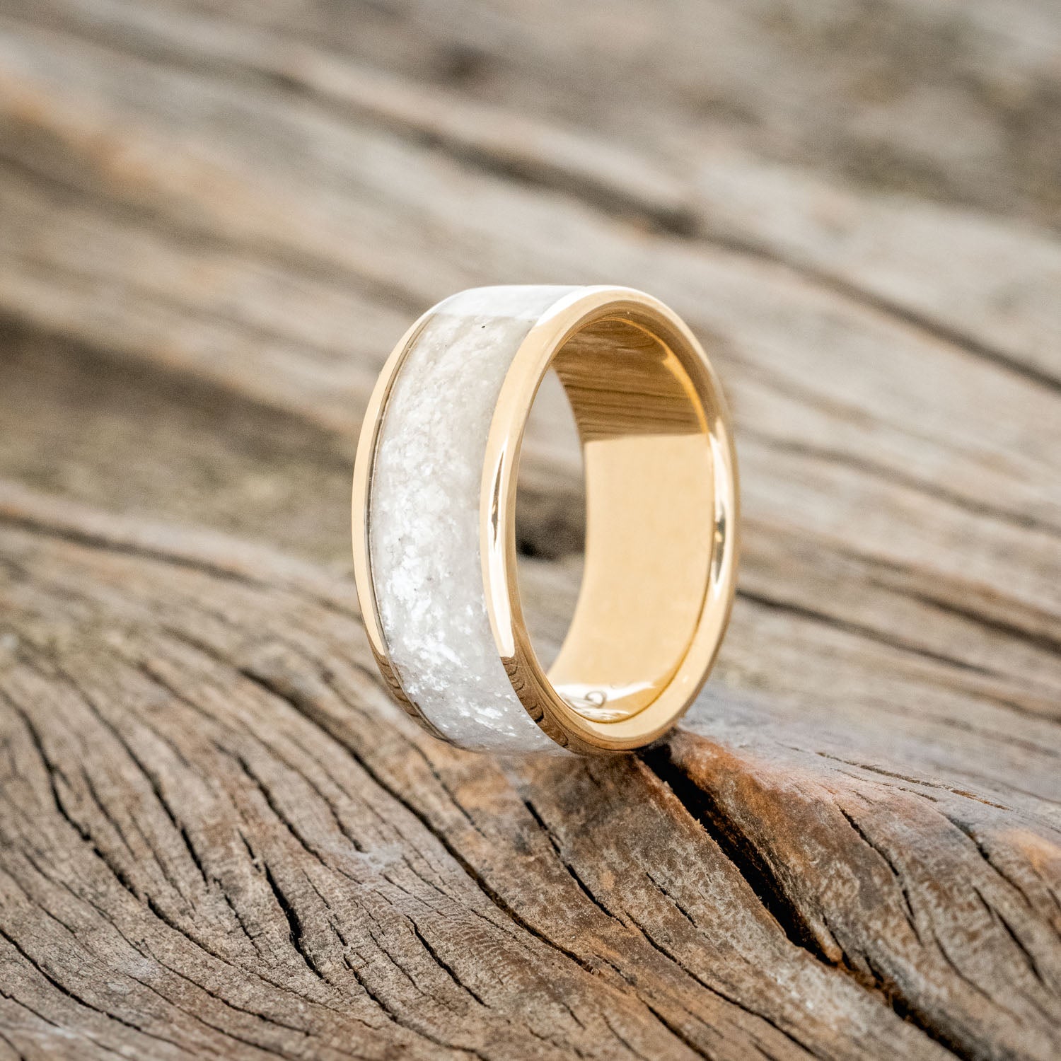 "RAINIER" - DIAMOND DUST WEDDING RING-16