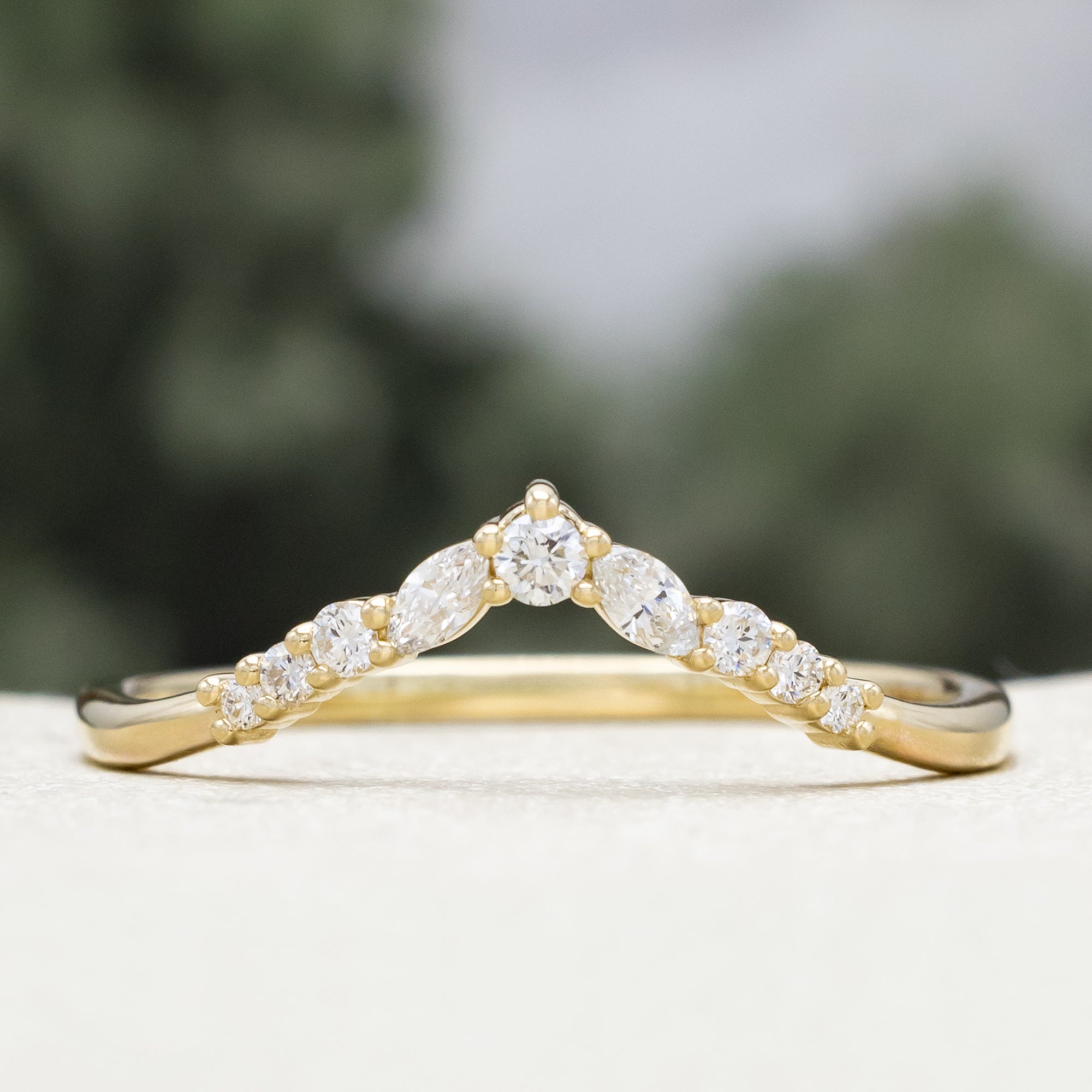 "REIGN" - MARQUISE DIAMOND TRACER-Staghead Designs