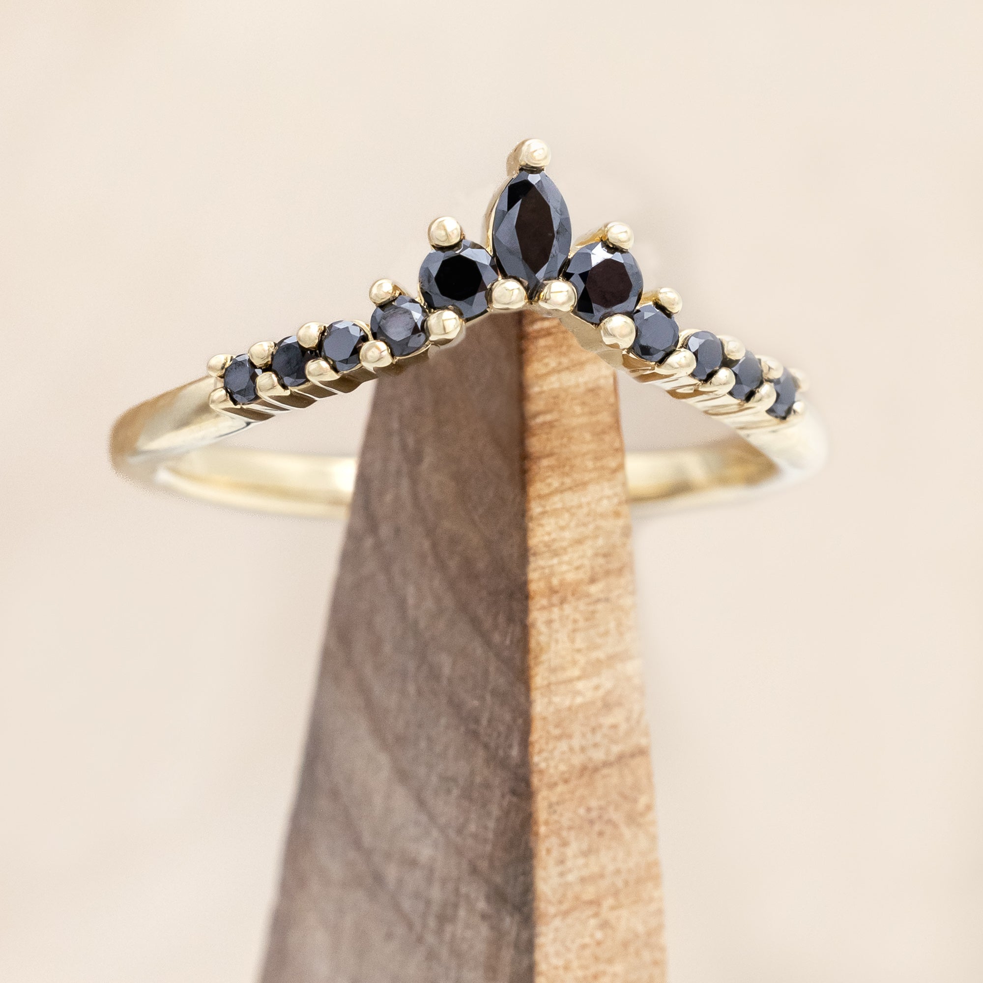 "SAGE" - 14K GOLD TRACER WITH DIAMOND ACCENTS-Staghead Designs