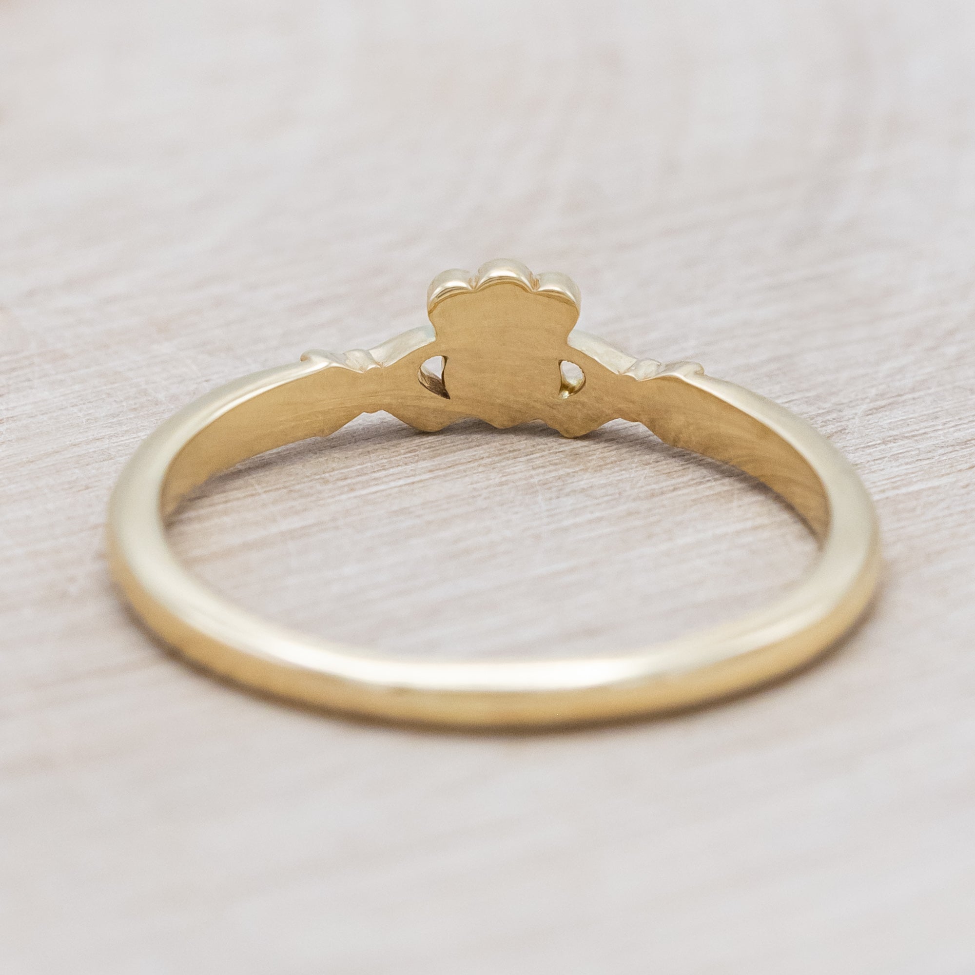 SOLID METAL CLADDAGH RING-Staghead Designs