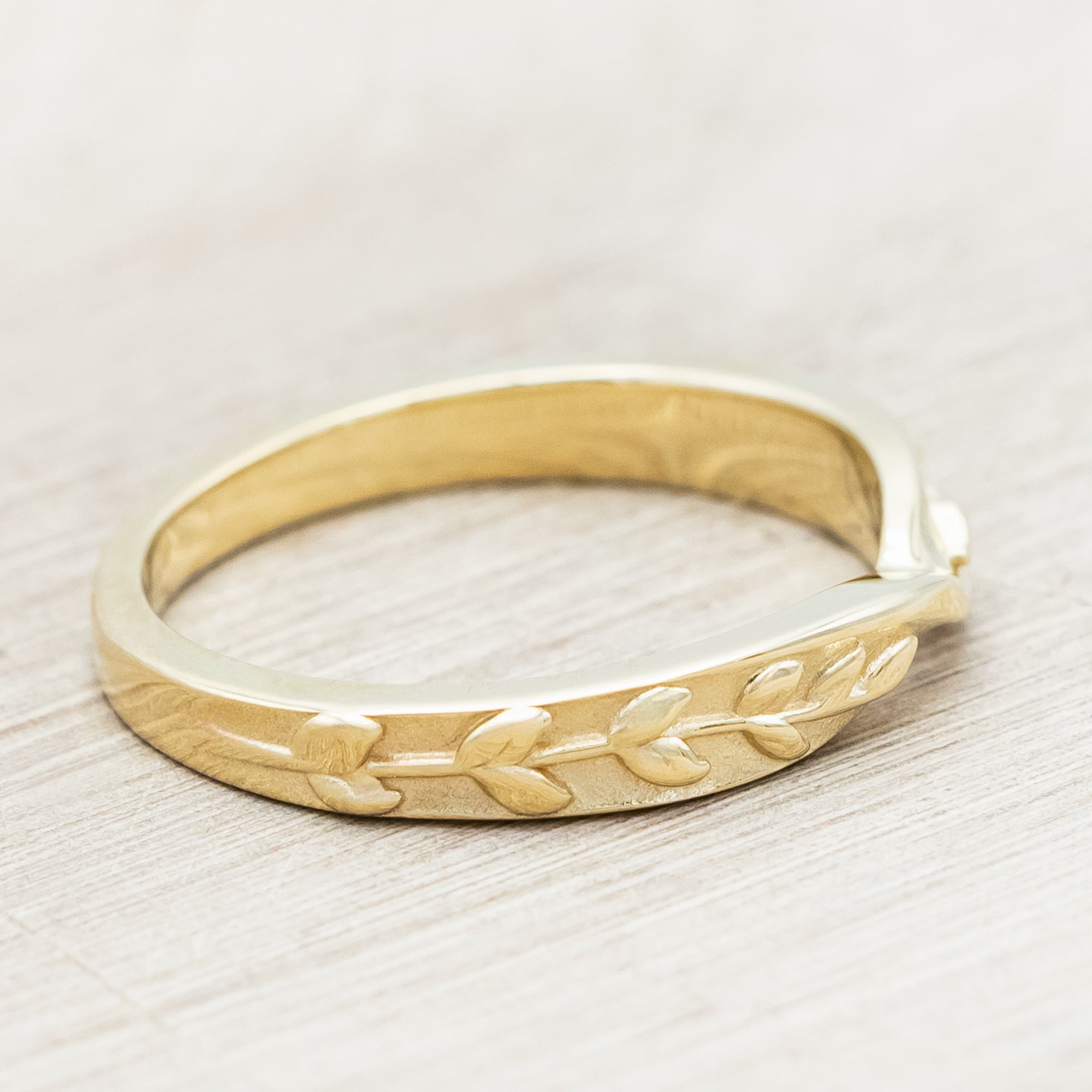 TWISTED LEAF STACKING BAND-Staghead Designs