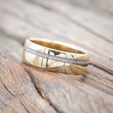 "VERTIGO" - DIAMOND DUST WEDDING RING-Staghead Designs