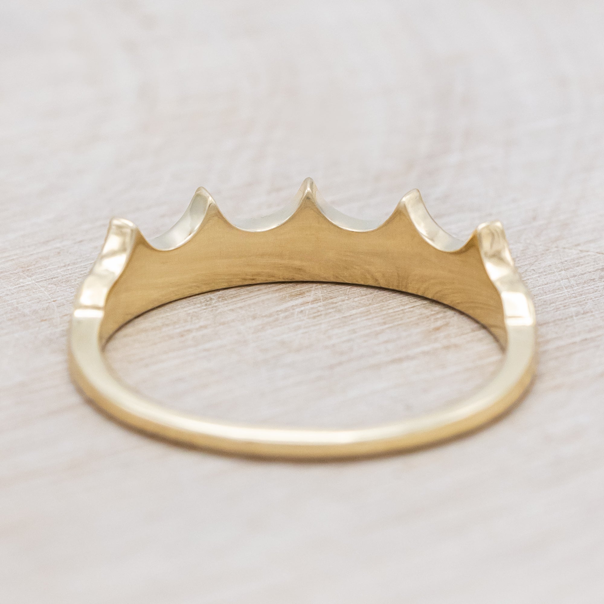 CROWN INSPIRED DIAMOND RING-Staghead Designs