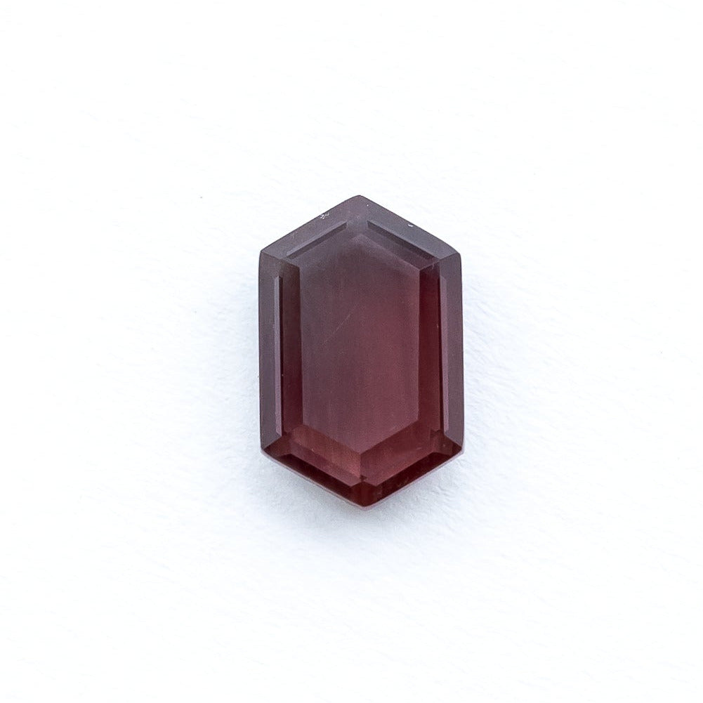 "ZAHAVA" - ELONGATED HEXAGON TABLET CUT OREGON SUNSTONE-1