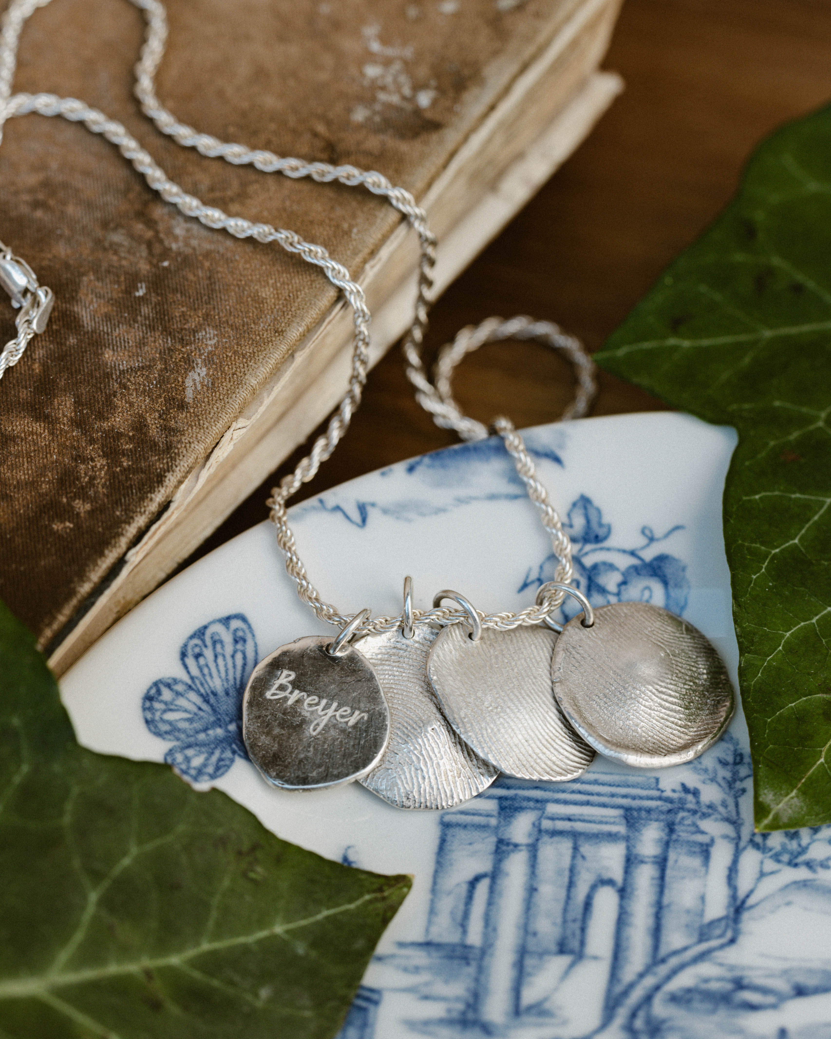 CUSTOMIZED FINGERPRINT PENDANT-Staghead Designs