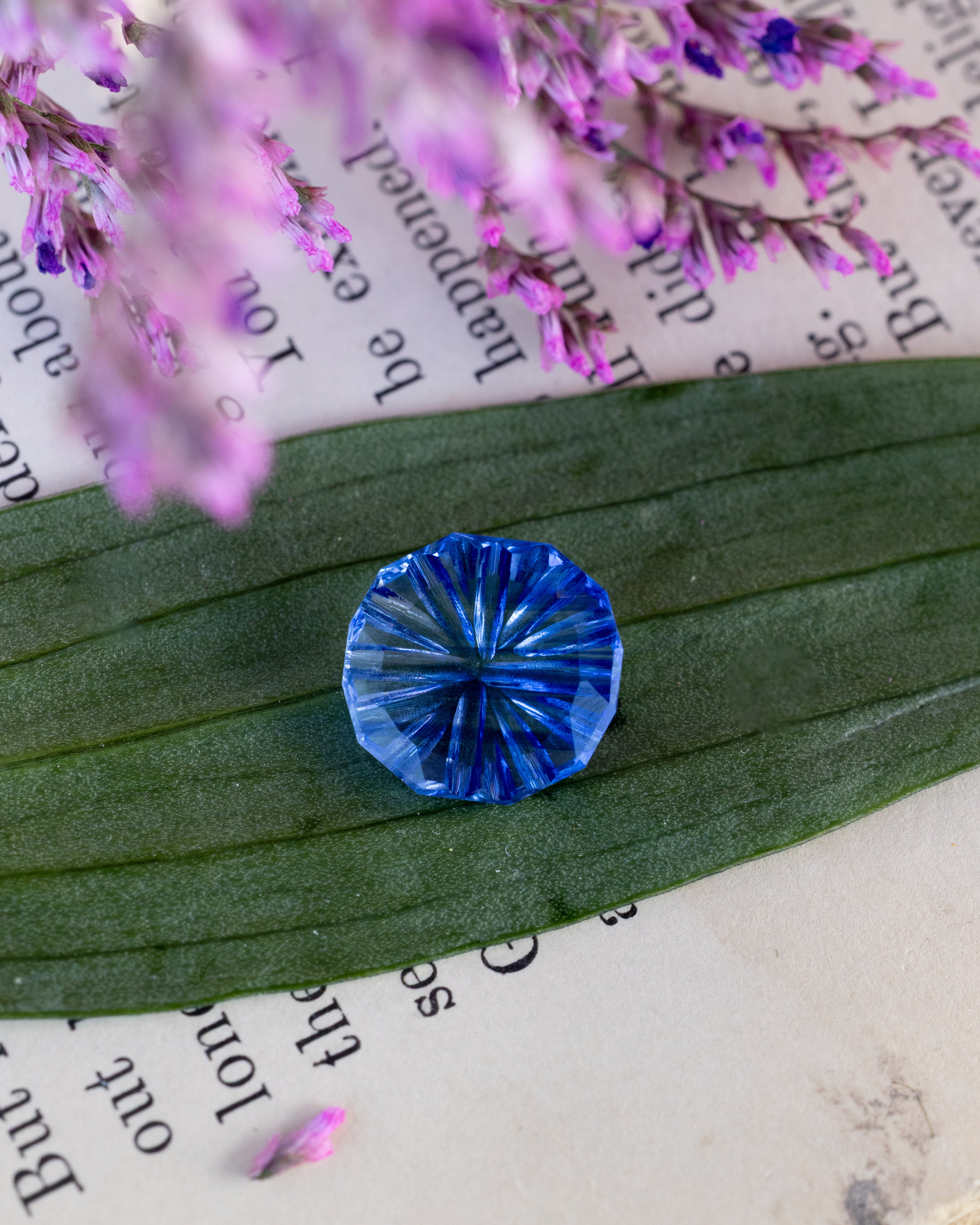 4.54ct 11.1x5x4.1mm Concave Cut Natural Cornflower Blue Sapphire