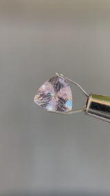 1.44ct TRILLION CUT MORGANITE