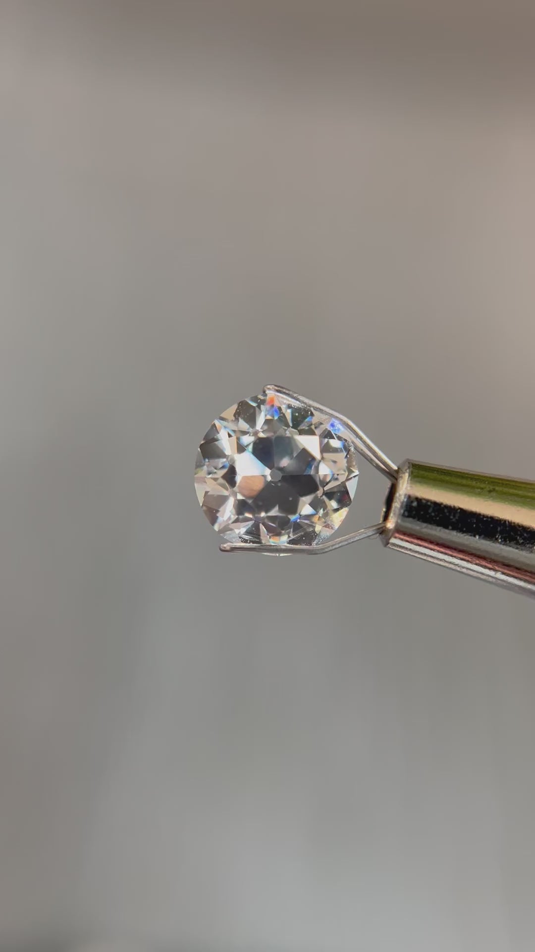 2.33ct 8.16x8.43x5.193mm VS2 ROUND OLD EUROPEAN CUT LAB GROWN DIAMOND
