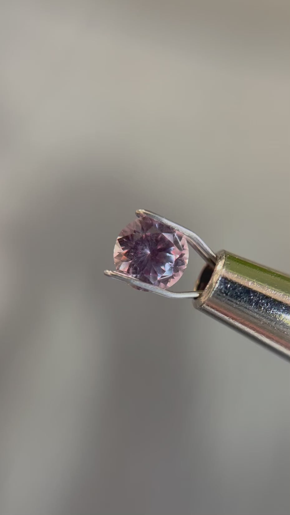 0.75ct 5.5x3.75mm Round Cut Pink Dragon Garnet
