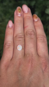 1.045ct 9.25x7.19mm OVAL CABOCHON CUT CRYSTAL OPAL