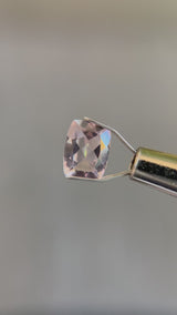 1.24ct LONG CUSHION CUT MORGANITE