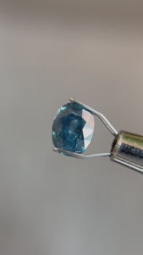 1.49ct 7.8x6.0x3.9mm OVAL BRILLIANT CUT TEAL MONTANA SAPPHIRE