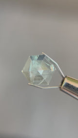 1.75ct HEXAGON GREEN BERYL - NIGERIA