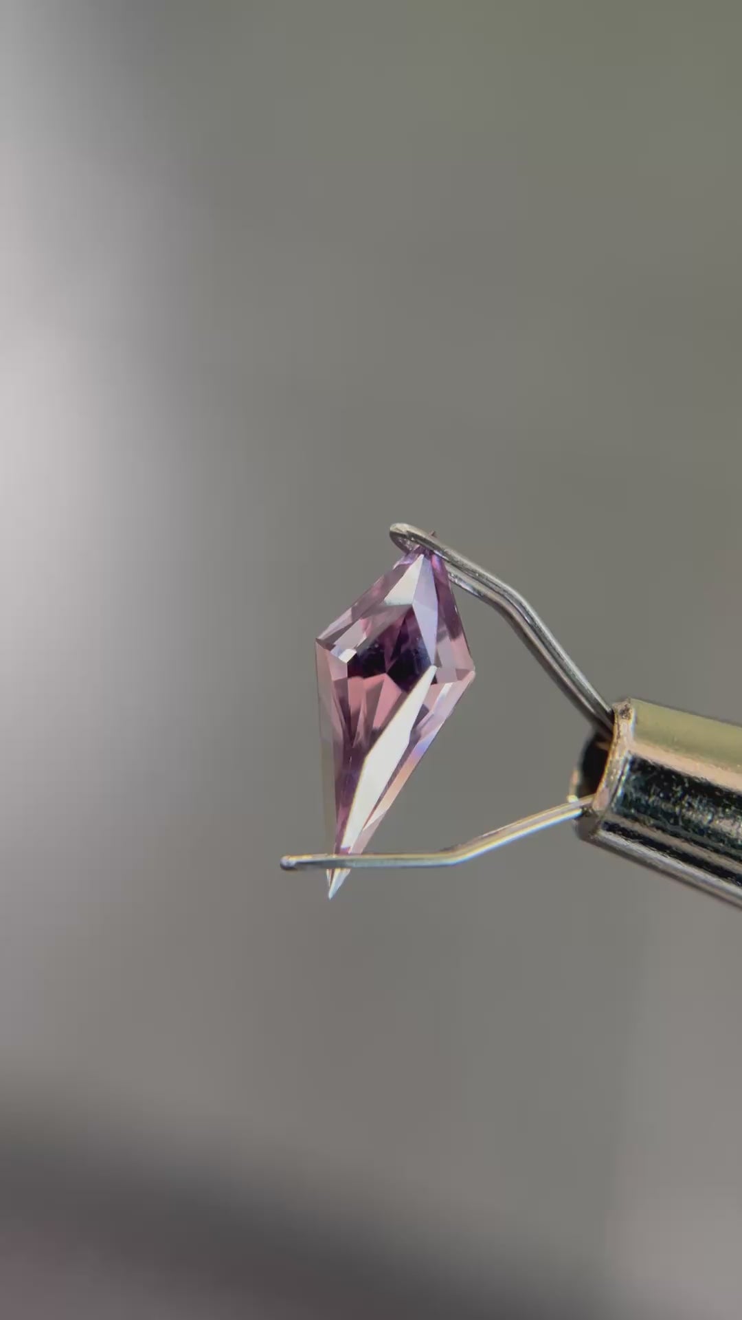 0.98ct 11.66x5.08x3.56mm KITE CUT PINK SPINEL | Staghead Designs