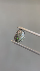 "BAGHEERA" - OVAL MEXICAN LEOPARD OPAL