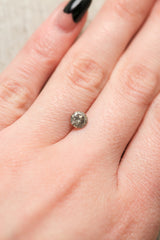 0.64ct 5.40mm ROUND BRILLIANT CUT CHAMPAGNE DIAMOND-3