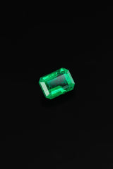 "QUEEN E" - EMERALD-CUT EMERALD-5