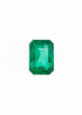 "QUEEN E" - EMERALD-CUT EMERALD-1