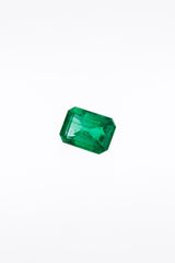 "QUEEN E" - EMERALD-CUT EMERALD-2