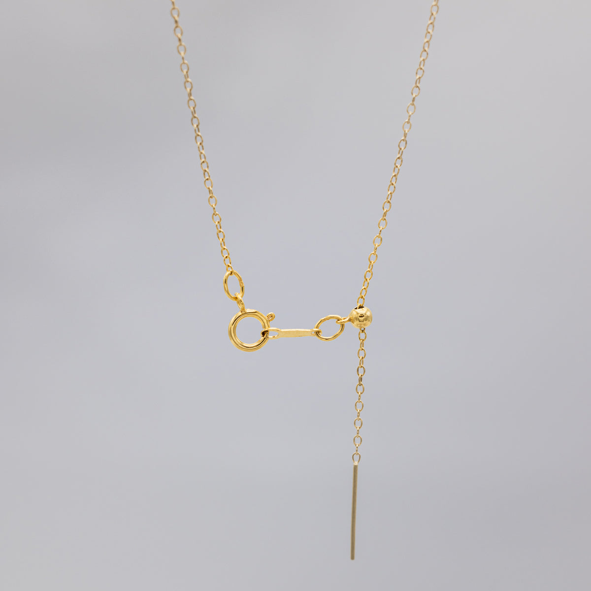 ADJUSTABLE THREADER CABLE CHAIN NECKLACE-6