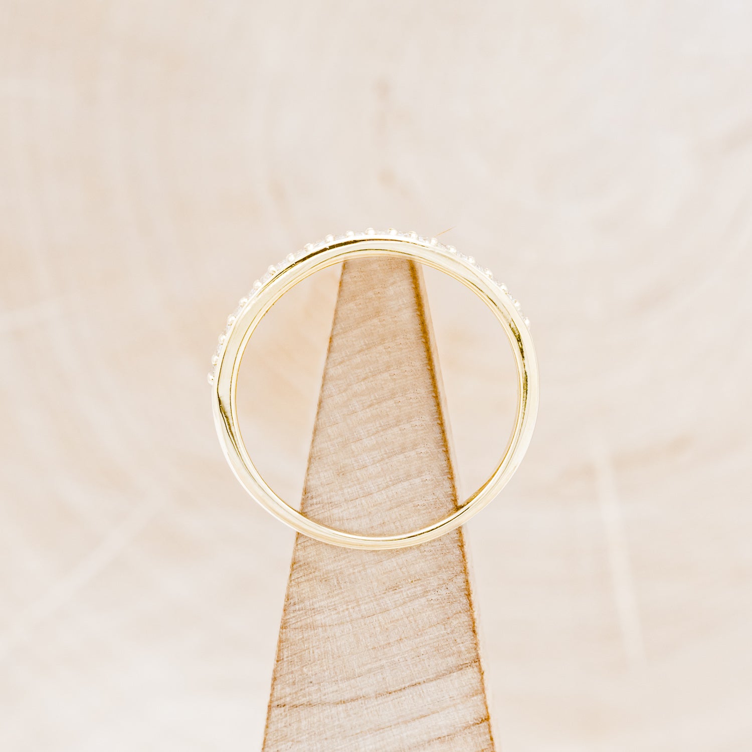 "STELLA" - DIAMOND STACKING WEDDING BAND-14