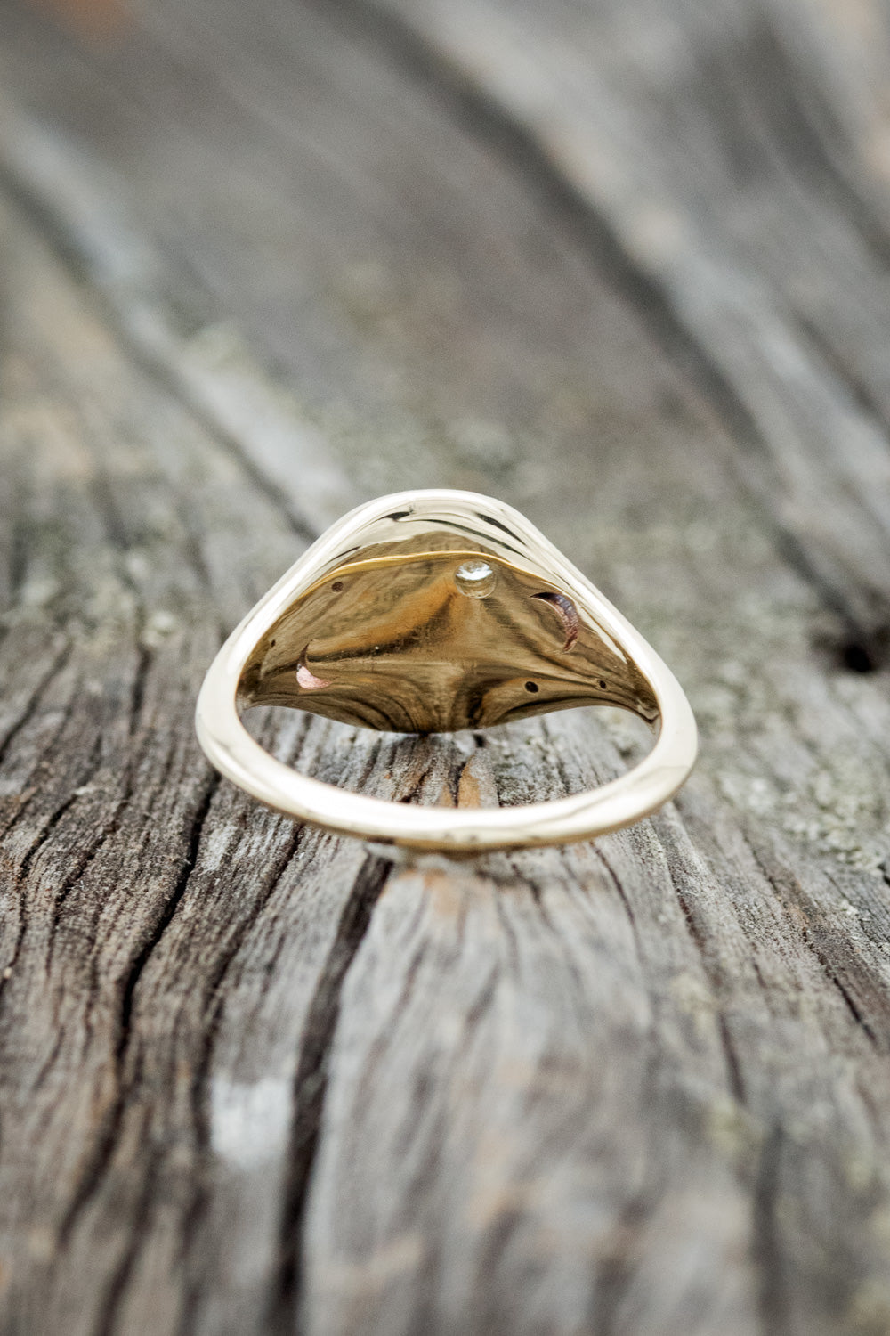 CUSTOM ENGRAVED CLASS RING / CUSTOM SIGNET RING-12