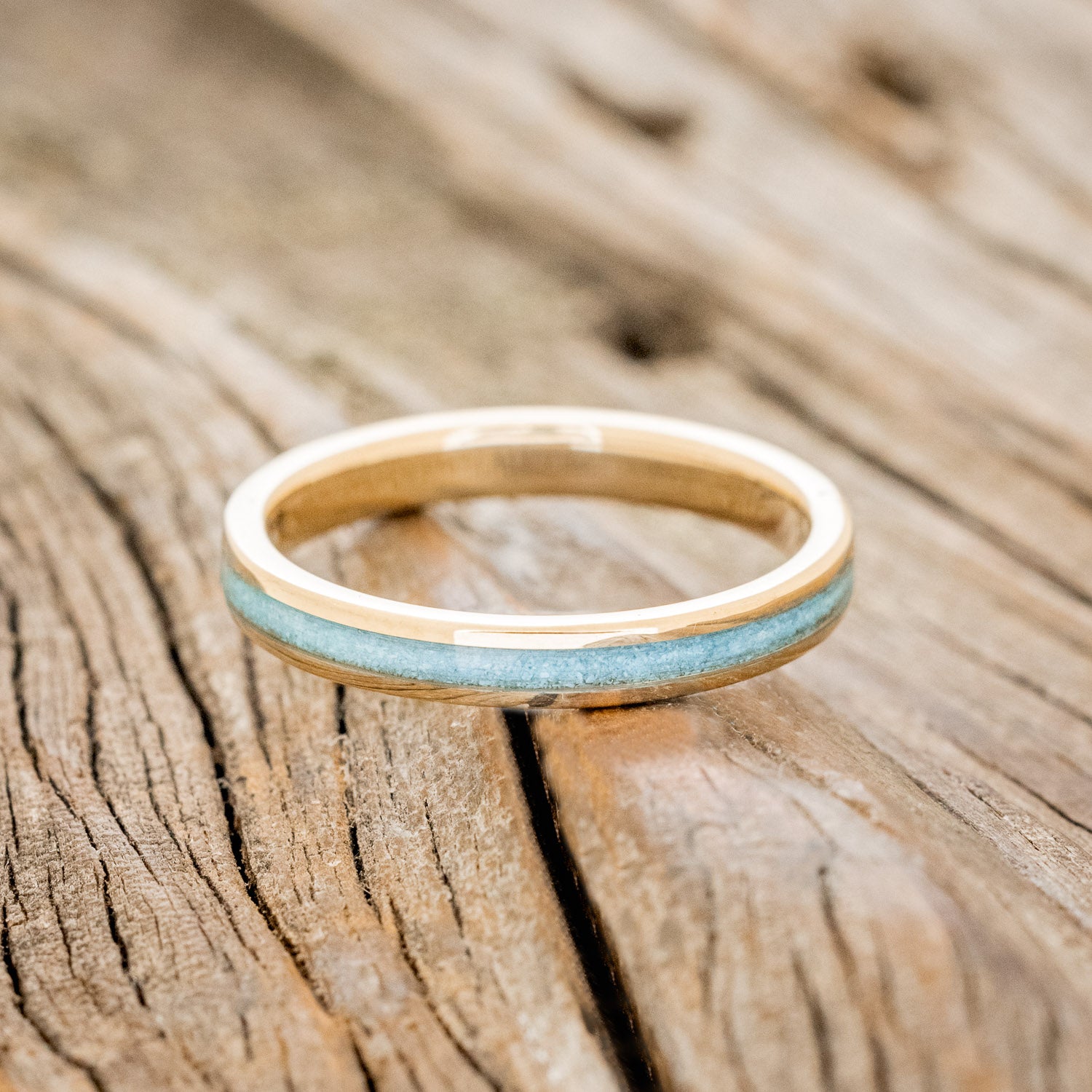 "ETERNA" - TURQUOISE STACKING BAND-22