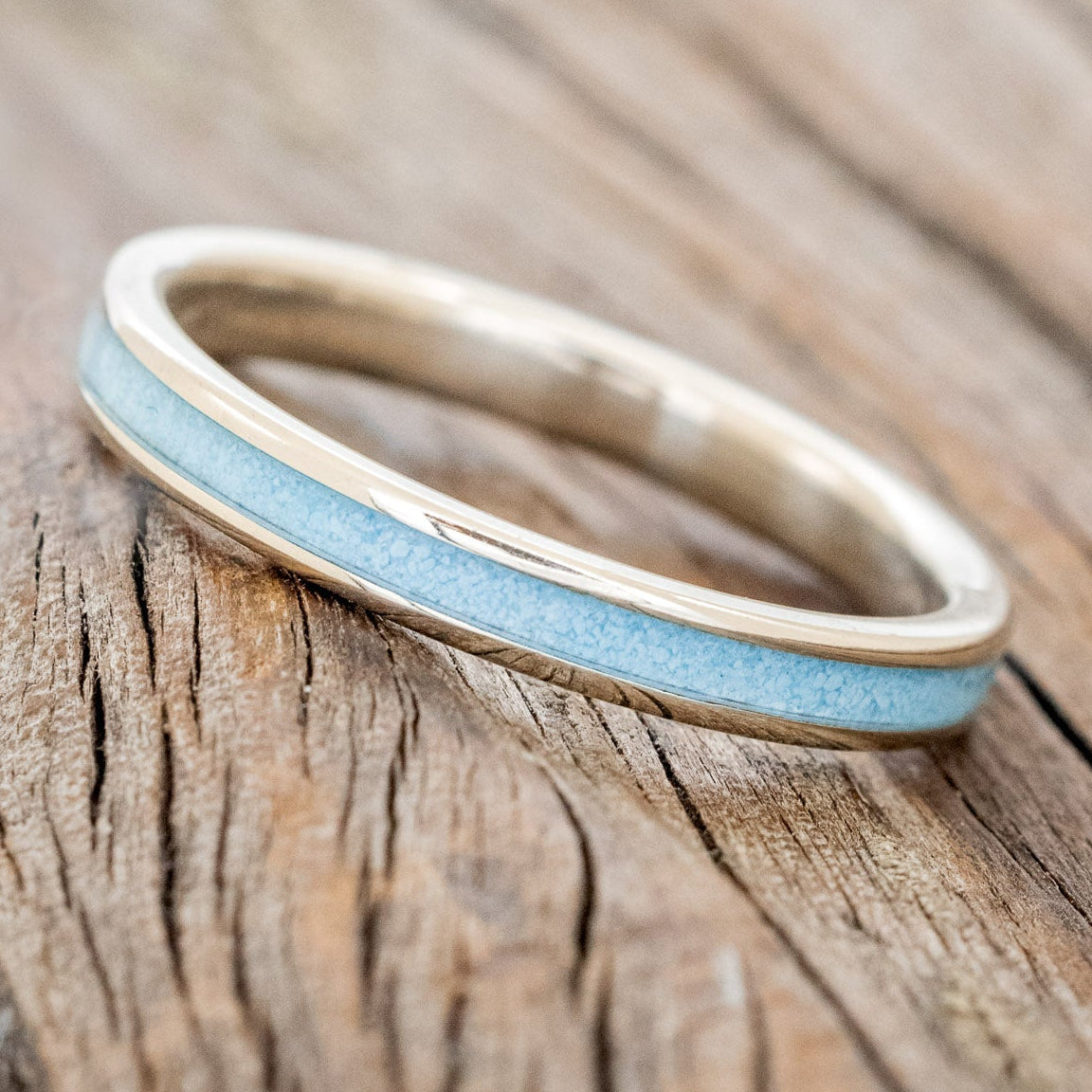 "ETERNA" - TURQUOISE STACKING BAND-21