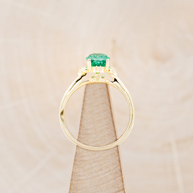 Gem's Beauty 14k Gold Filled Emerald Small Proposal Rings 925 Sterling  Silver Modern Luxury Wedding Band For Women Fine Jewelry - Rings -  AliExpress
