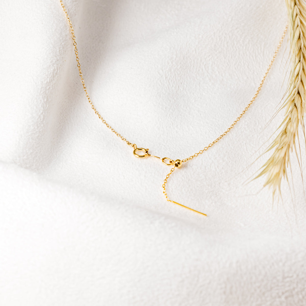 ADJUSTABLE THREADER CABLE CHAIN NECKLACE-5