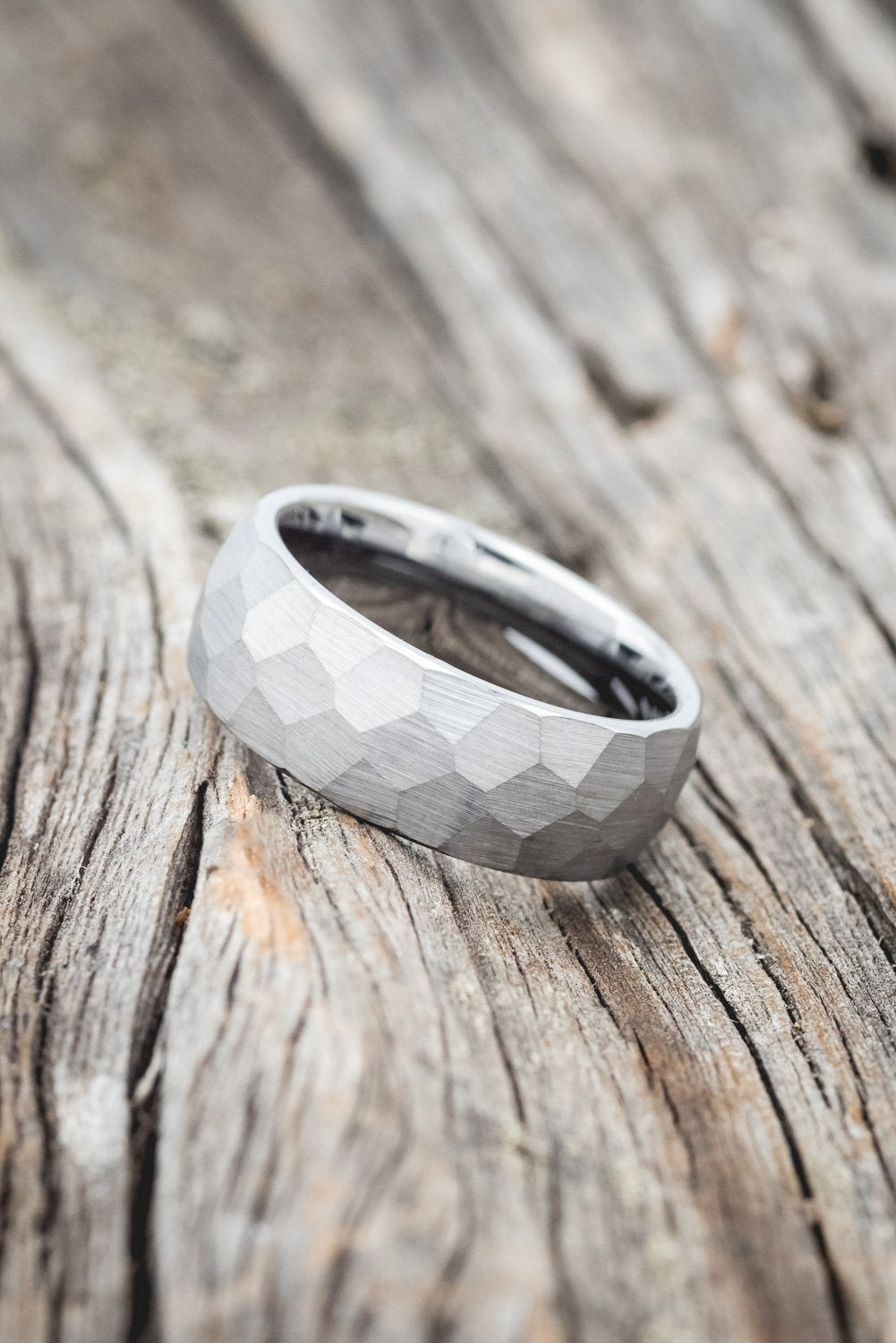 FACETED TUNGSTEN RINGS - READY TO SHIP-3