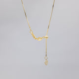 ADJUSTABLE SNAKE CHAIN NECKLACE-3