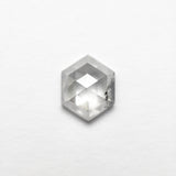 1.10ct 7.39x5.97x3.05mm Hexagon Rosecut 18386-08-Staghead Designs