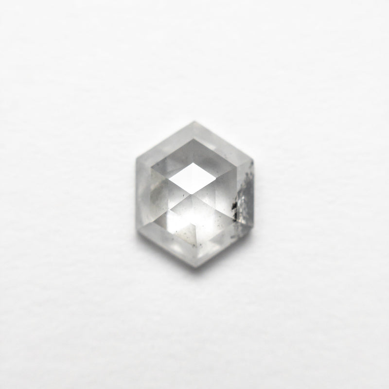 1.10ct 7.39x5.97x3.05mm Hexagon Rosecut 18386-08-Staghead Designs