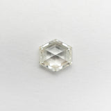 0.66ct 5.54x5.51x2.75mm SI1 K Hexagon Step Cut 🇨🇦 19386-09-Staghead Designs