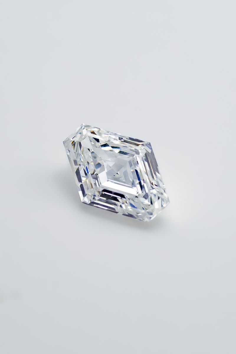 Loose Lozenge Cut Loose Moissanite Diamond for Engagement Ring