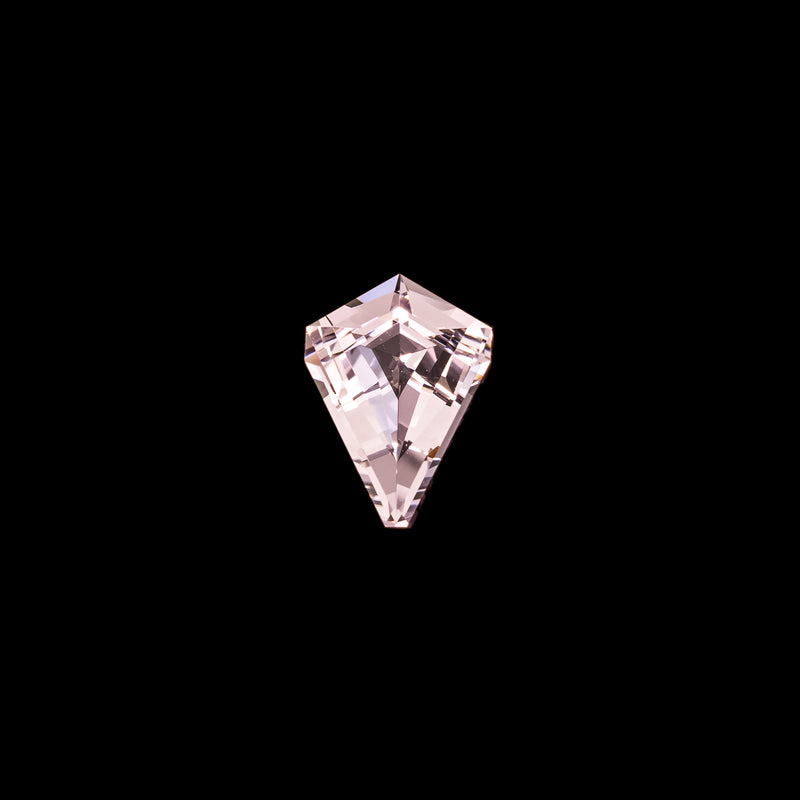 "CHARLENE" - SHIELD CUT NIGERIAN MORGANITE-4