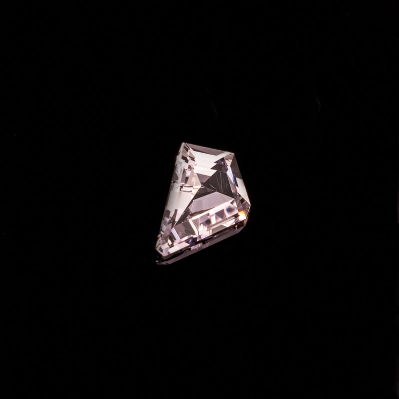 "CHARLENE" - SHIELD CUT NIGERIAN MORGANITE-6