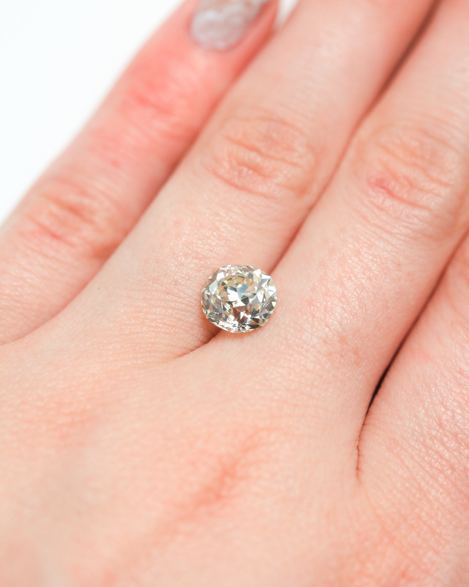 "ANGÉLIQUE" - ANTIQUE OLD EUROPEAN CUT VS2 O-P GIA-CERTIFIED DIAMOND-7