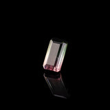 "SUMMER" - EMERALD CUT BI-COLOR TOURMALINE-5