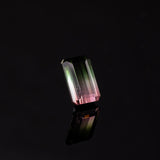 "SUMMER" - EMERALD CUT BI-COLOR TOURMALINE-6