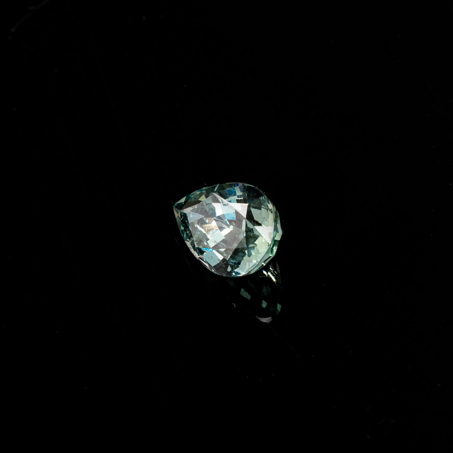 "MISSOULA" - PEAR CUT GREEN MONTANA SAPPHIRE-5