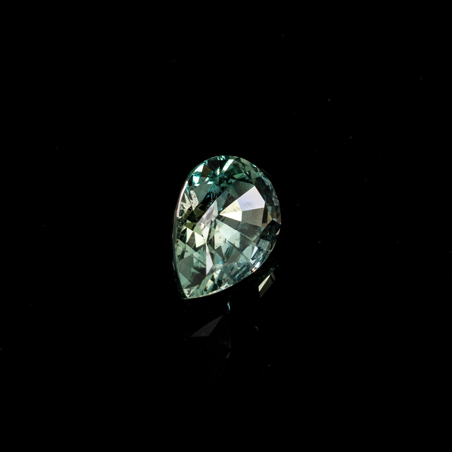 "MISSOULA" - PEAR CUT GREEN MONTANA SAPPHIRE-6