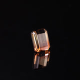 "SERENITY" - EMERALD CUT BI-COLOR TOURMALINE-6